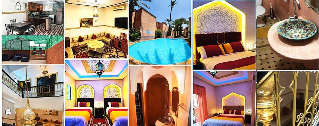 Quarya Assiyahia - Riad Camilia- Maison Entiere Avec Piscine Marrakesh Exterior foto